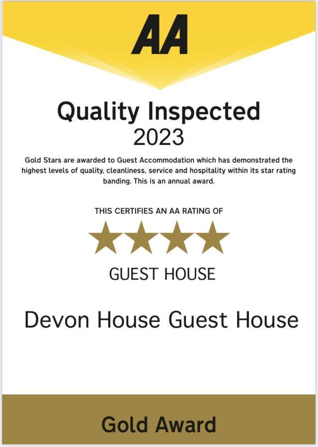 Devon House Guest House Paignton Eksteriør bilde